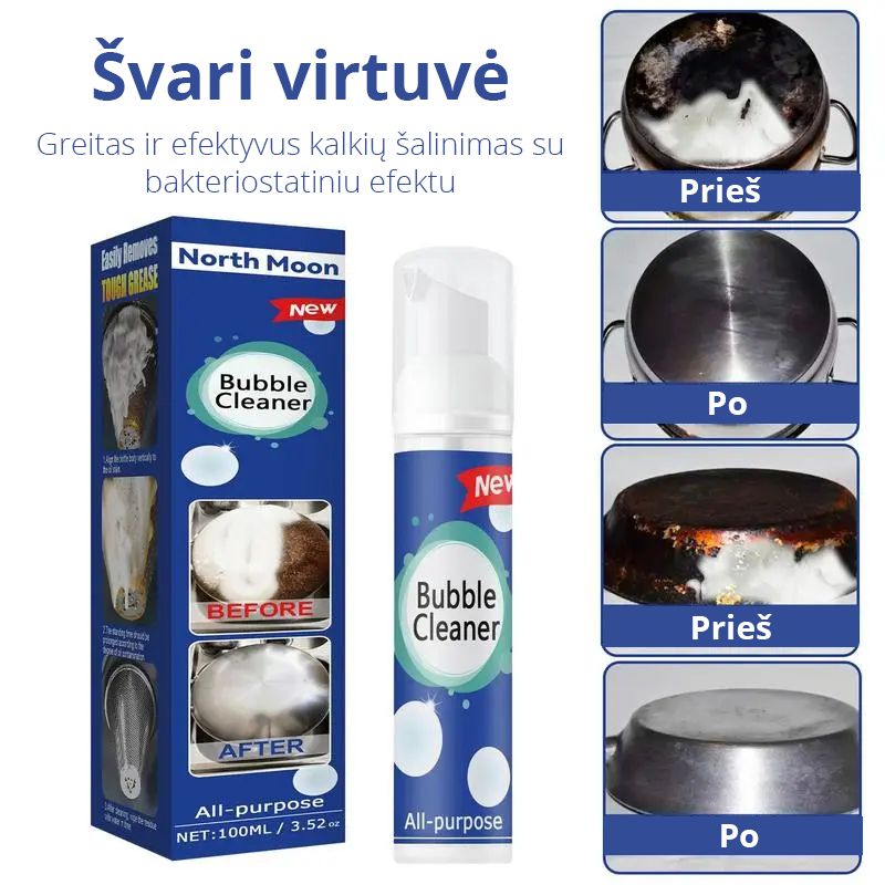 Valymo priemonė "Bubble Cleaner"