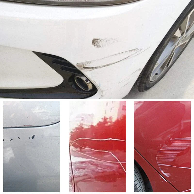 Automobilio įbrėžimų šalinimo priemonė