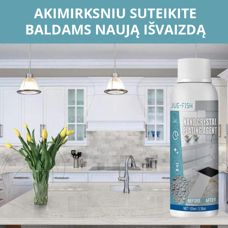 NanoPolish™ paviršių atnaujinimo priemonė