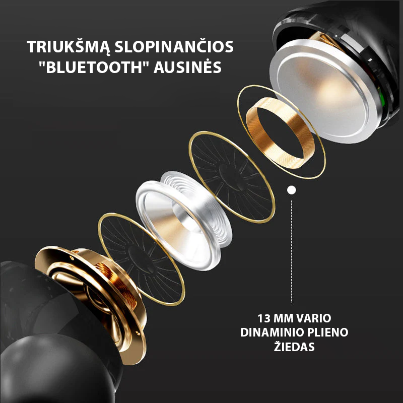 Triukšmą slopinančios "Bluetooth" ausinės