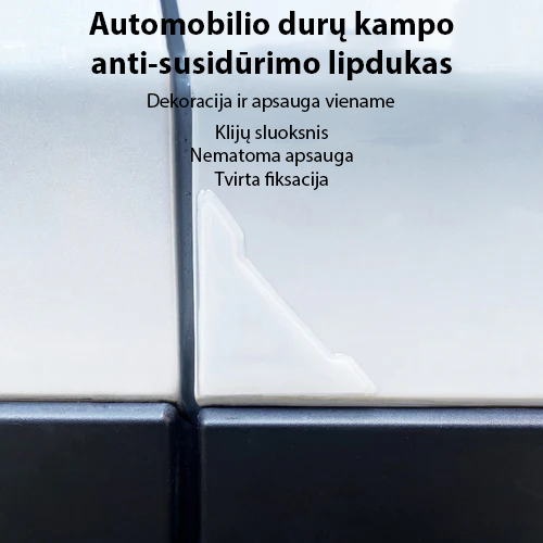 Universalus automobilių durų kampų lipdukai (4 vnt.)