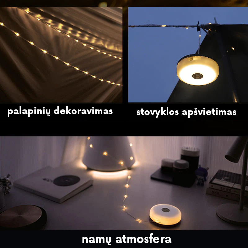 StringLight™ vandeniui atspari girlianda