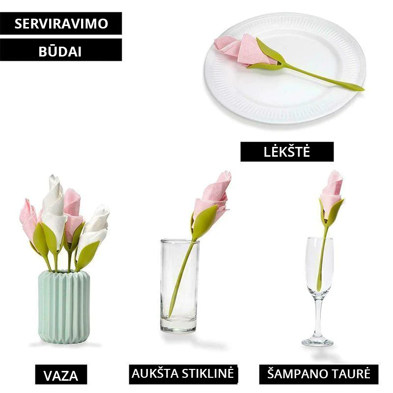 Bloom™ servetėlių laikikliai stalui