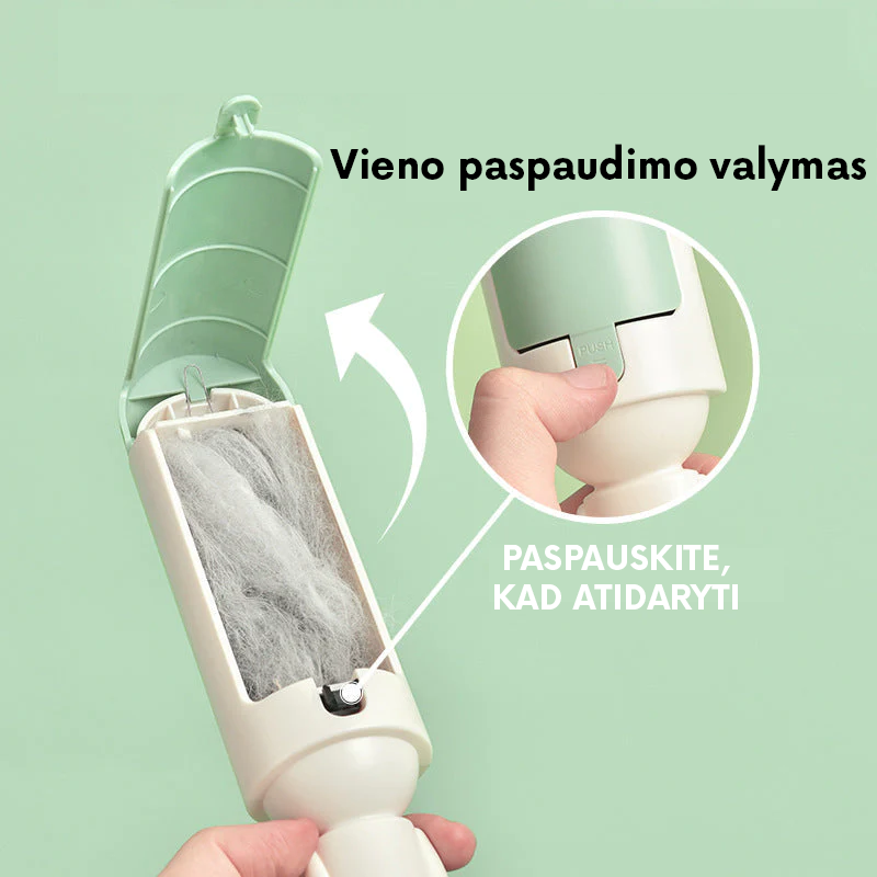 Augintinių plaukų šalinimo volelis