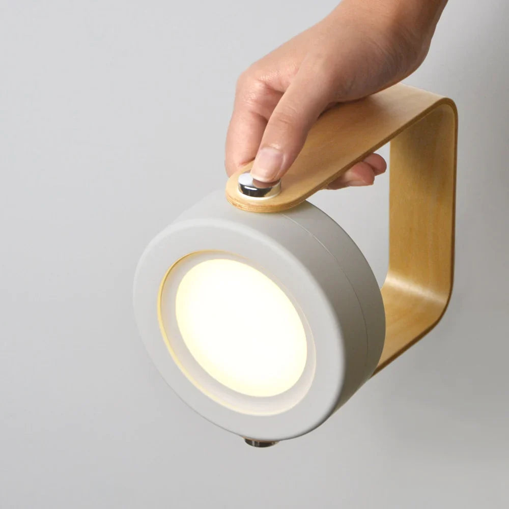 Sulankstoma LED skaitymo lempa