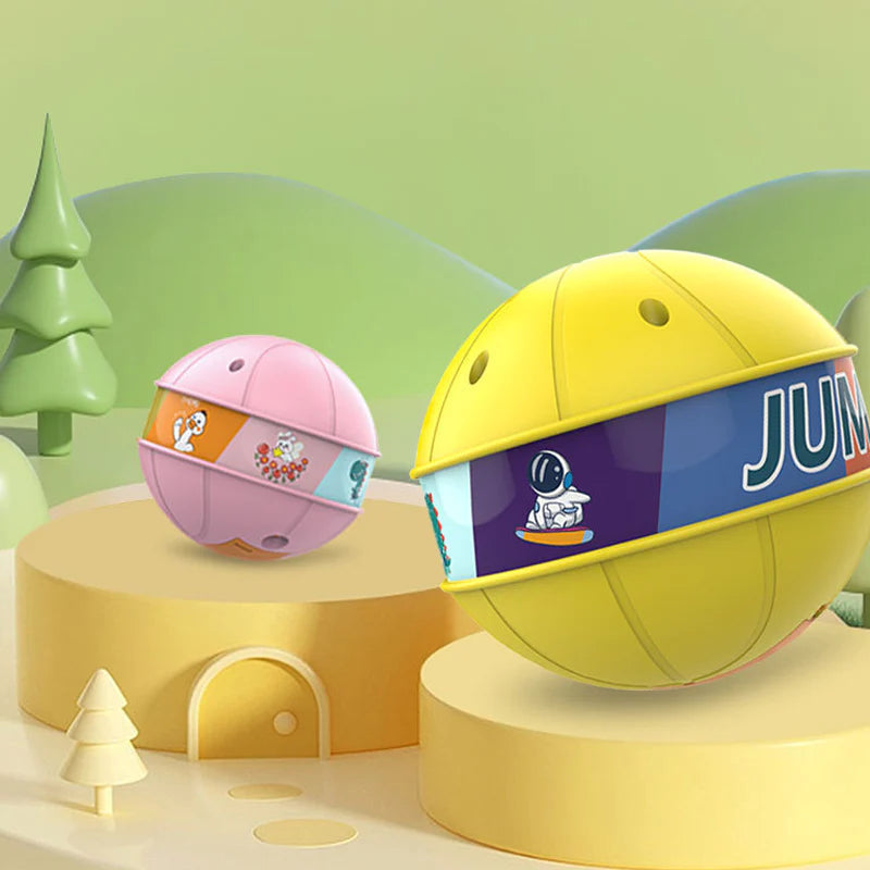 Švytintis šokinėjantis kamuoliukas