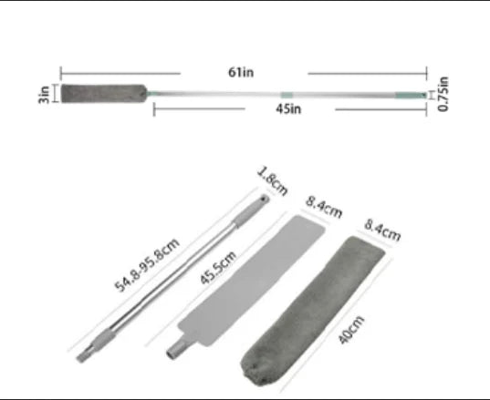 Dulkių valymo šluota