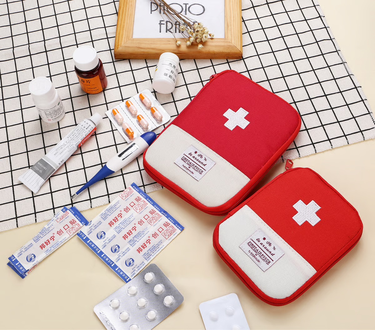 Kompaktiškas medicininis krepšys