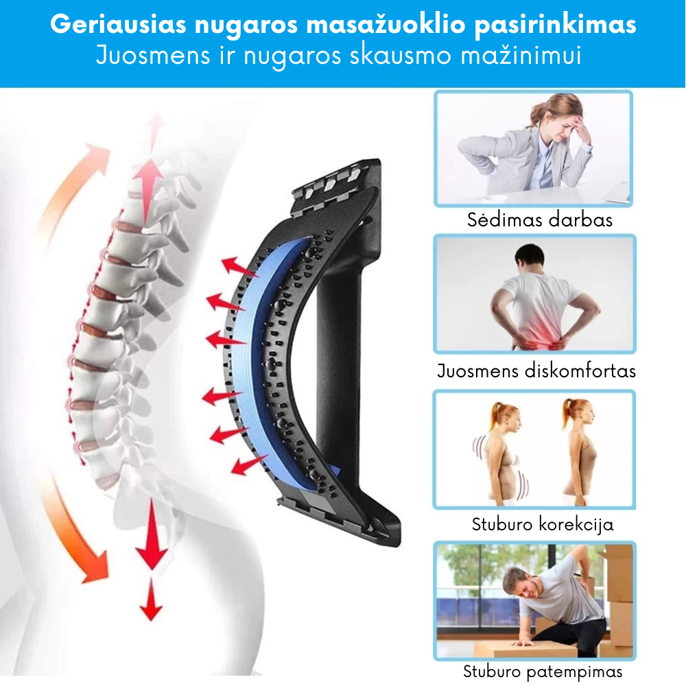 Nugaros masažuoklis