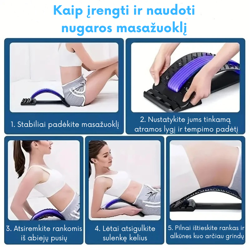 Nugaros masažuoklis