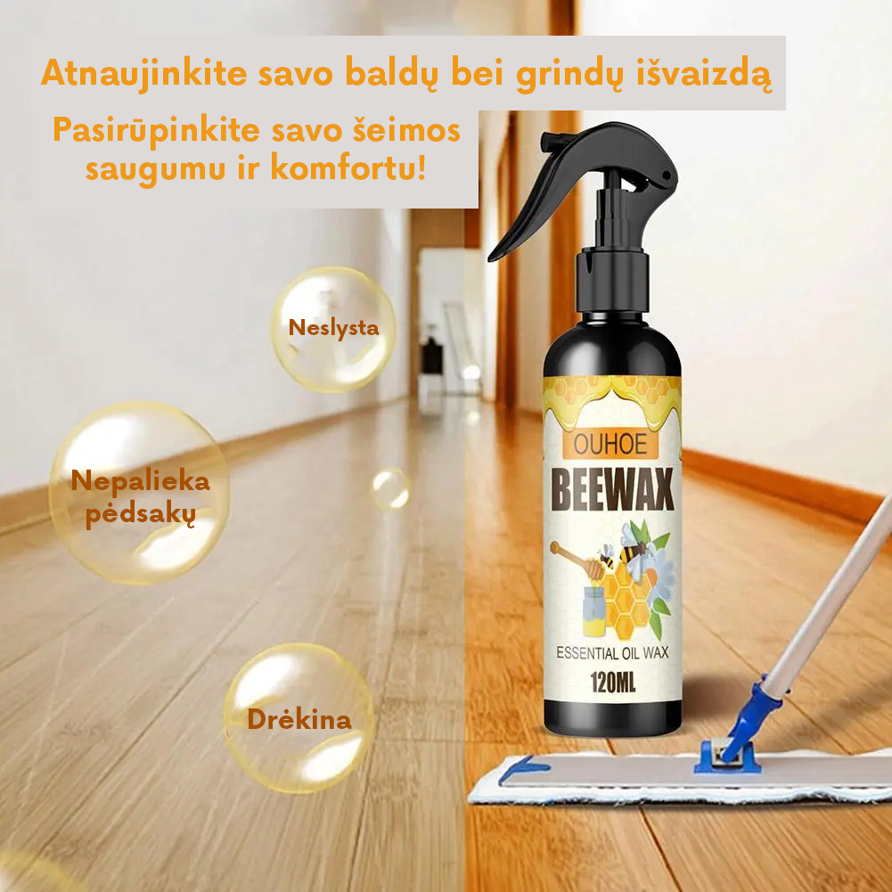 Baldų vaško purškiklis