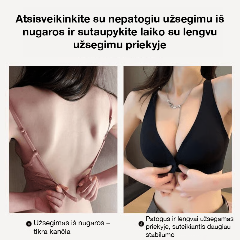Komfortiška stangri liemenėlė