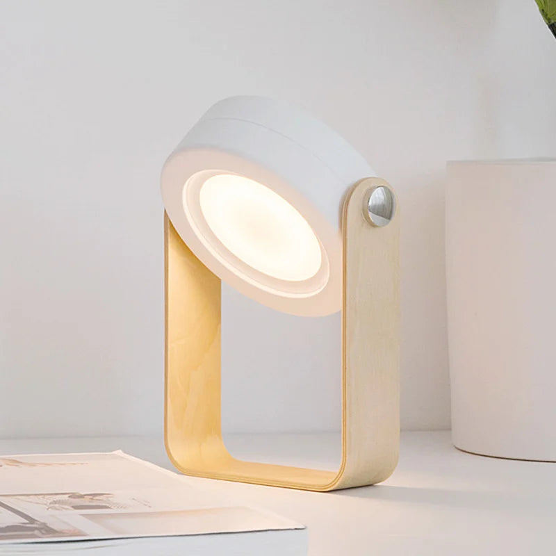 Sulankstoma LED skaitymo lempa