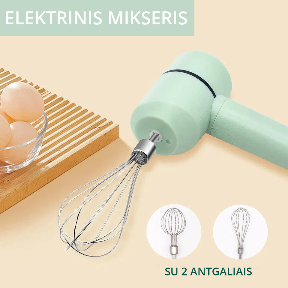Belaidis elektrinis mikseris