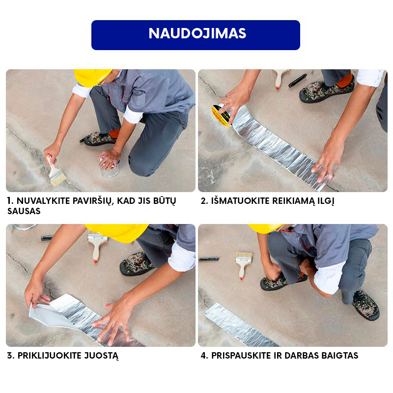 SuperTape™ vandeniui atspari juosta