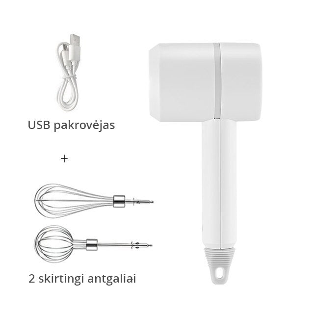 Belaidis elektrinis mikseris