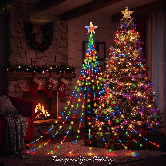 „Starlight Cascade“ girlianda