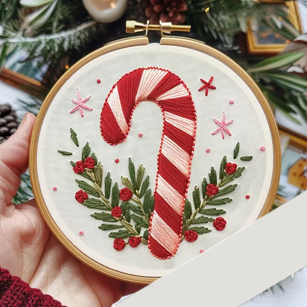 Kalėdinis siuvinėjimo rinkinys