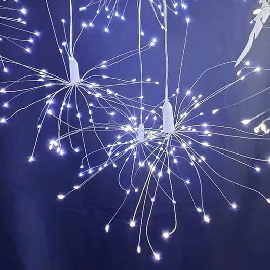 LED fejerverkų švieselės