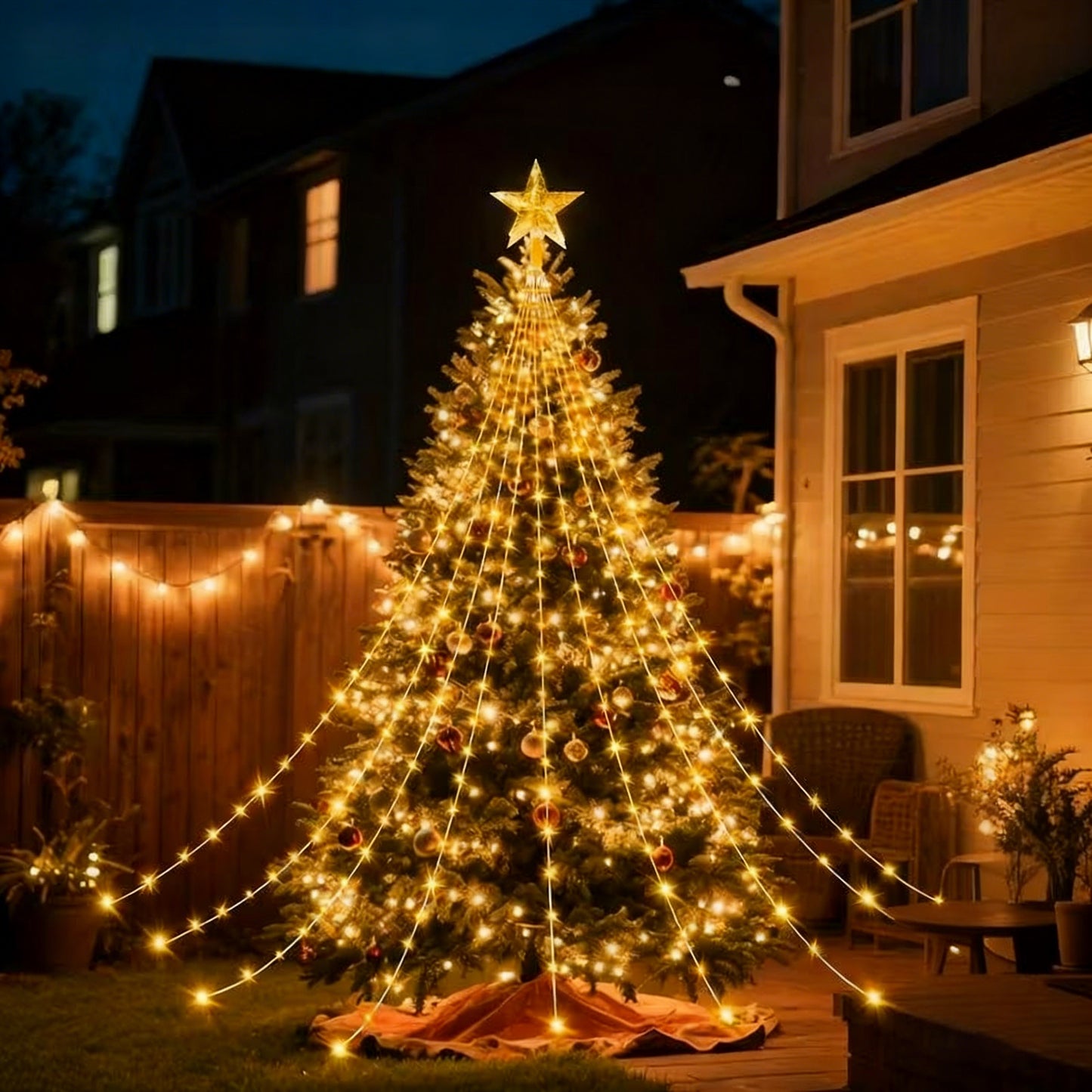 „Starlight Cascade“ girlianda