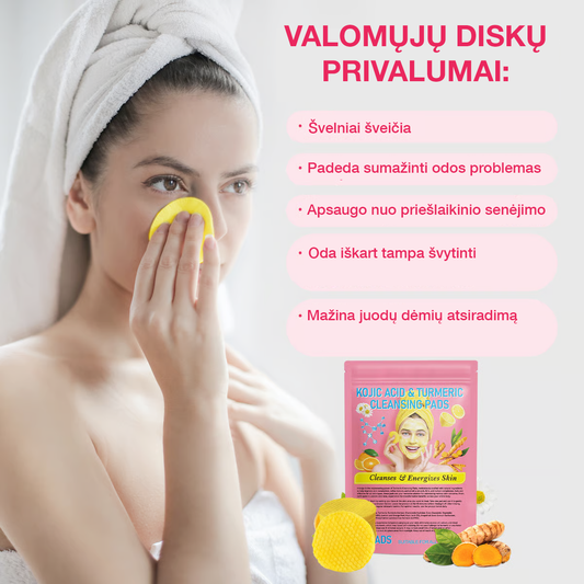 GlowSkin™ Čiobrelių ir kojinės rūgšties pagalvėlės (40 vnt.)