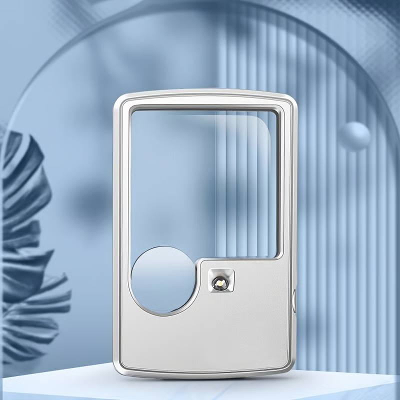 Padidinimo stiklas su LED apšvietimu